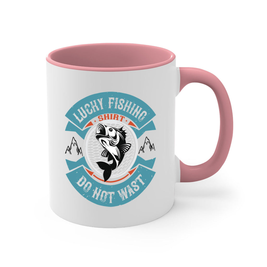 lucky fishing shirt do not wast 59#- fishing-Mug / Coffee Cup