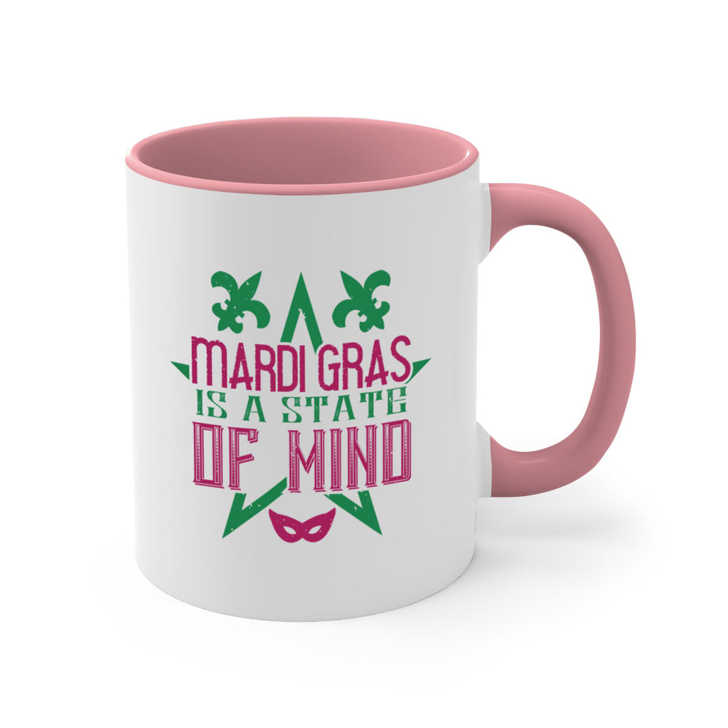 mardi gras is a state of mind 47#- mardi gras-Mug / Coffee Cup