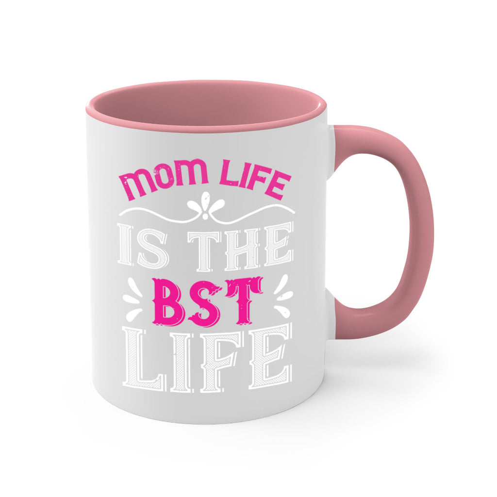 mom life is the best life 124#- mom-Mug / Coffee Cup