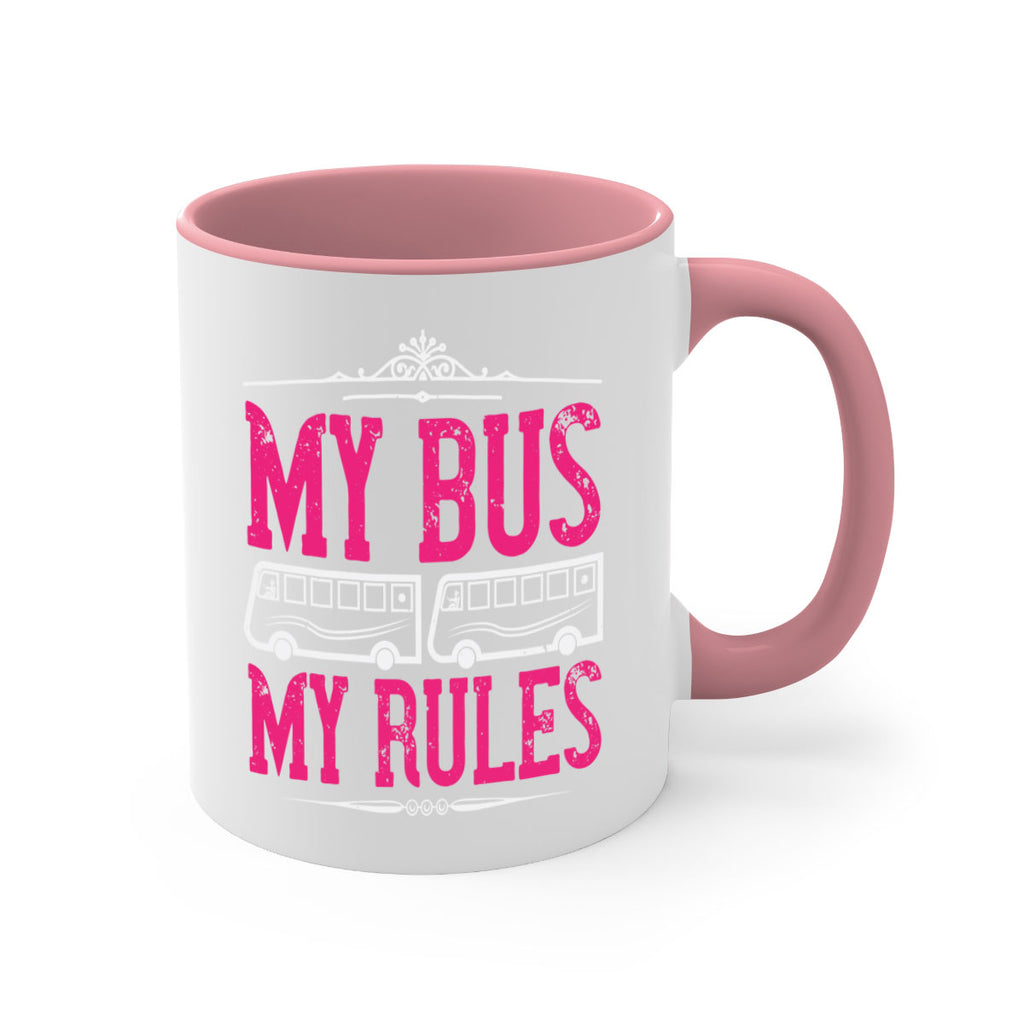my bus my rules Style 20#- bus driver-Mug / Coffee Cup