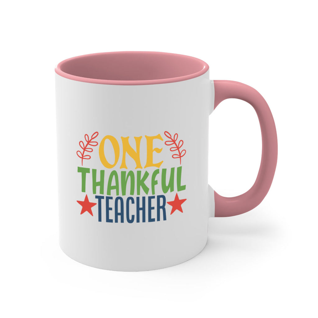 one thankful teacher Style 157#- teacher-Mug / Coffee Cup
