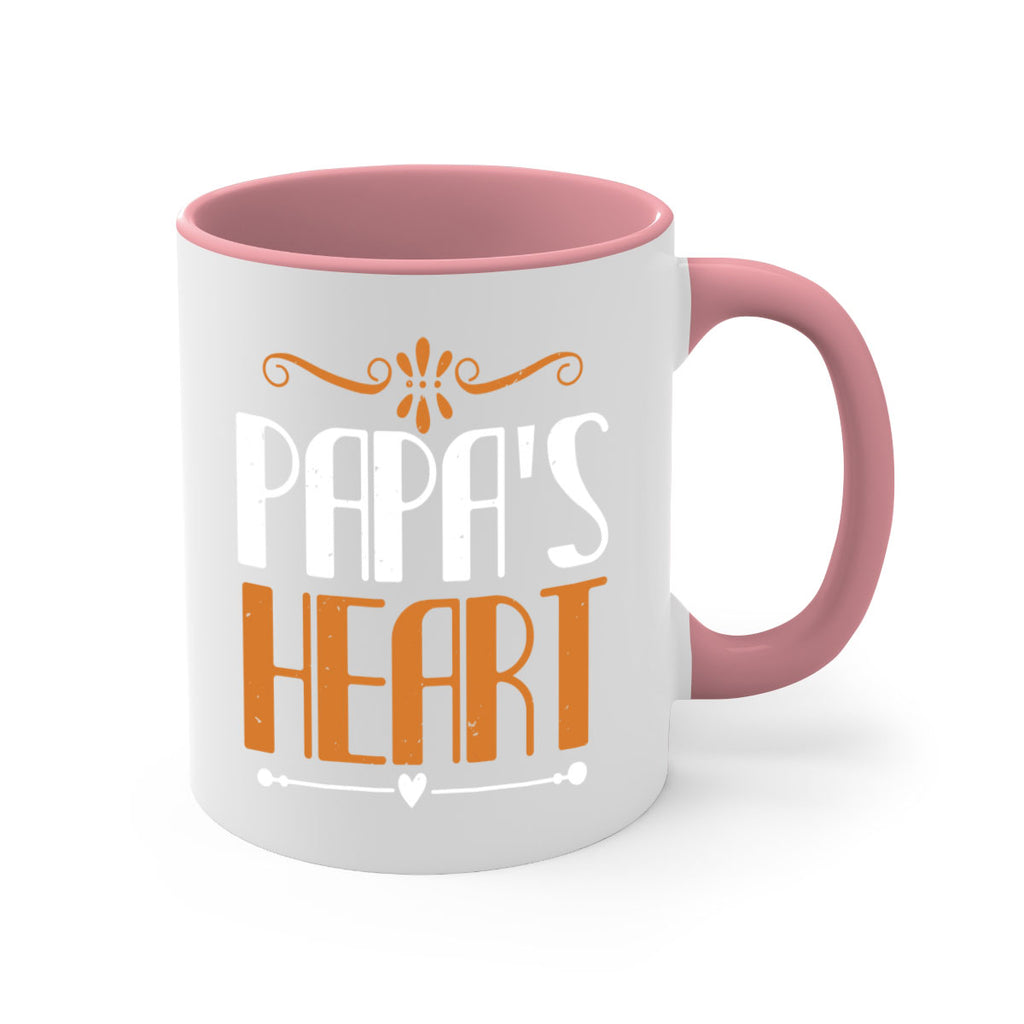 papas heart 13#- grandpa-Mug / Coffee Cup