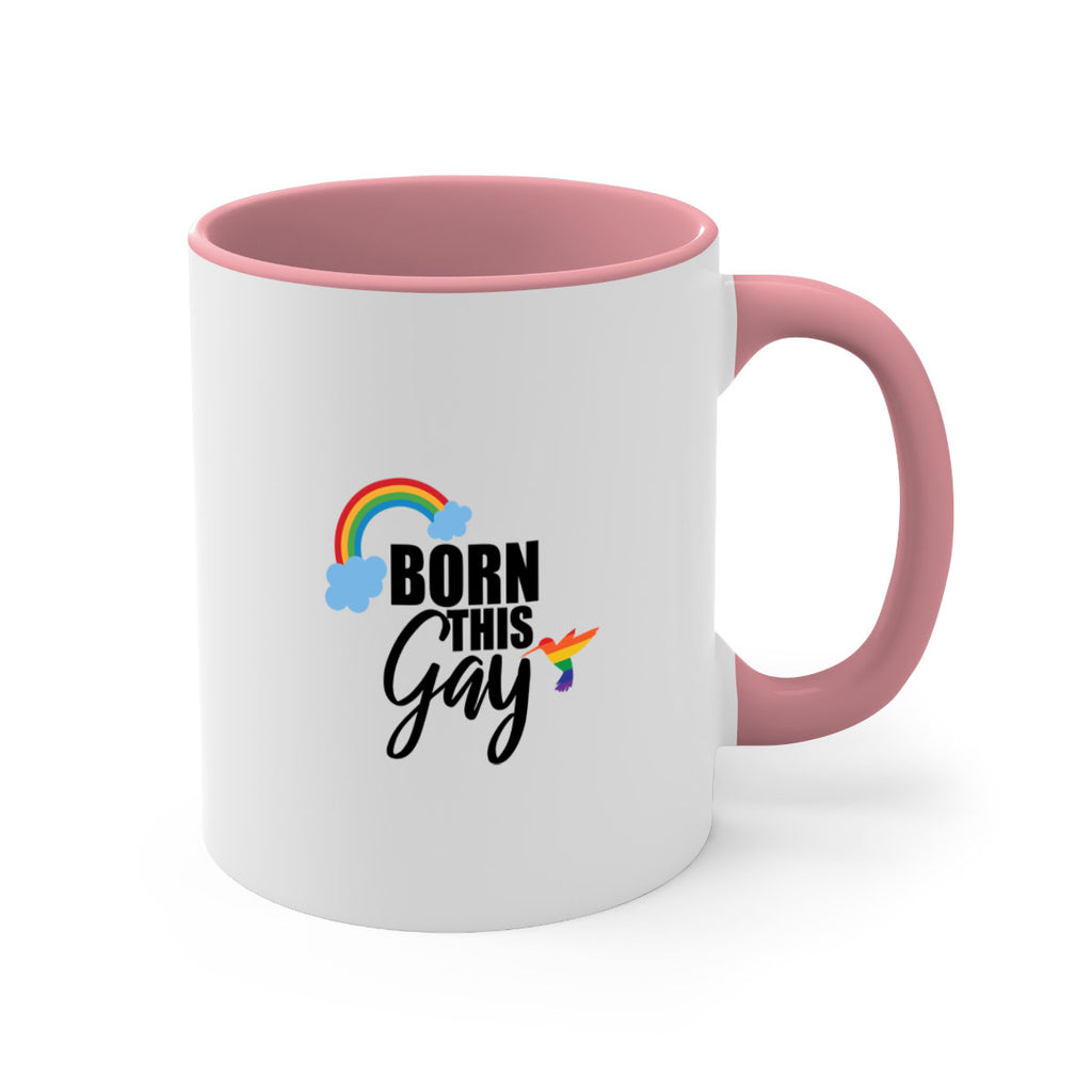 pride born this gay 68#- lgbt-Mug / Coffee Cup