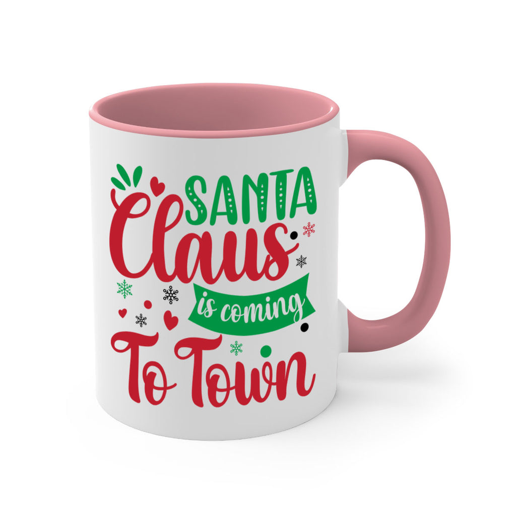 santa claus is coming to town style 603#- christmas-Mug / Coffee Cup