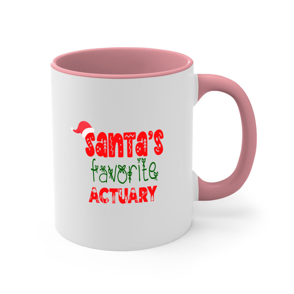 santas favorite actuary style 620#- christmas-Mug / Coffee Cup