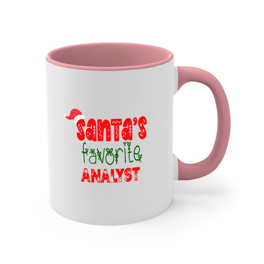 santas favorite analyst style 638#- christmas-Mug / Coffee Cup