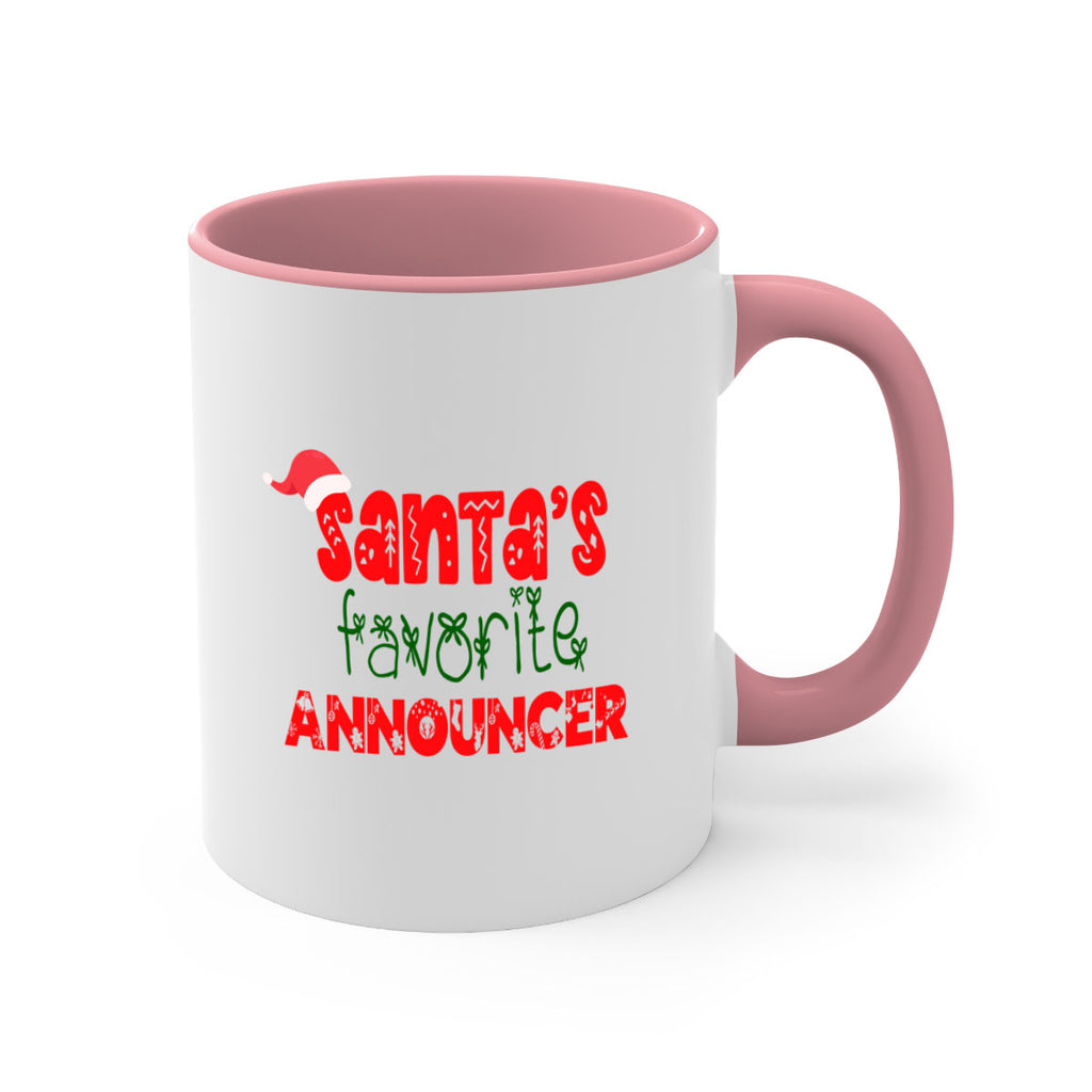 santas favorite announcer style 643#- christmas-Mug / Coffee Cup