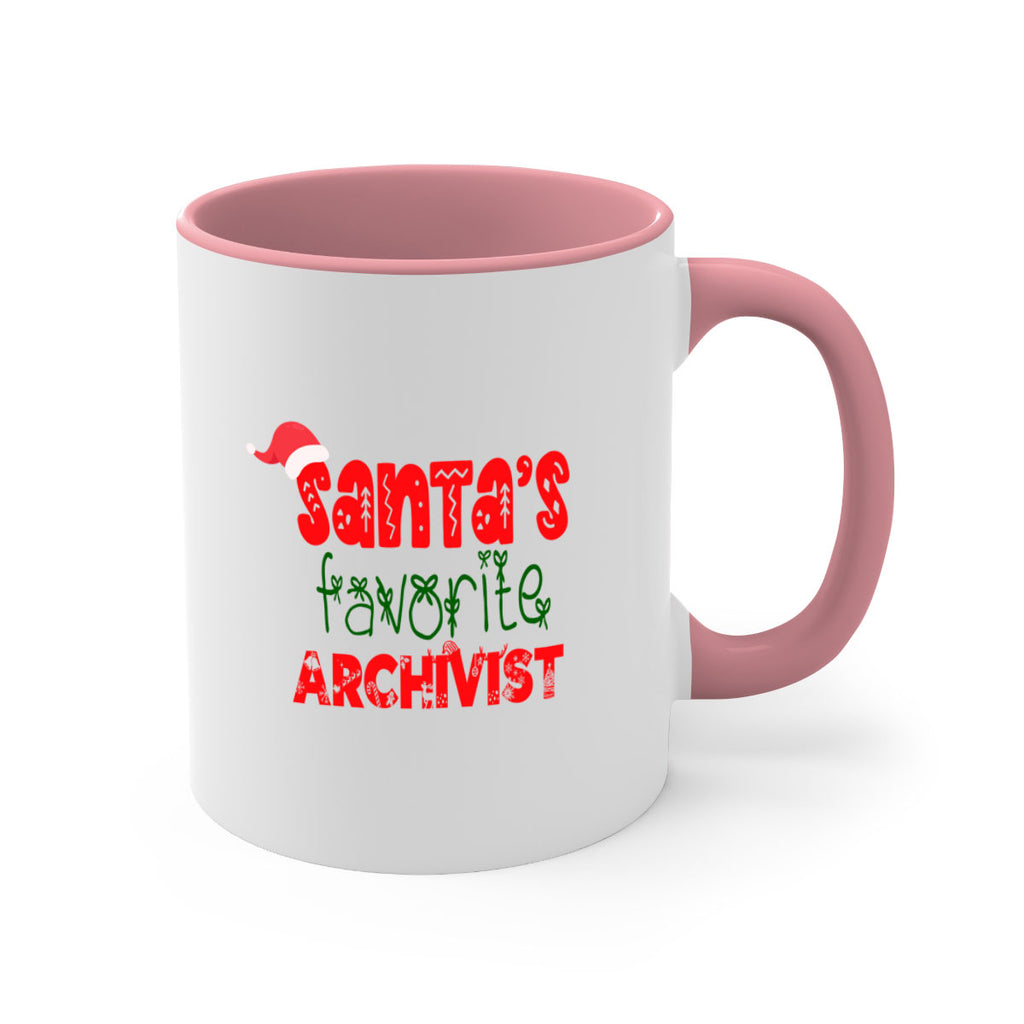 santas favorite archivist style 650#- christmas-Mug / Coffee Cup