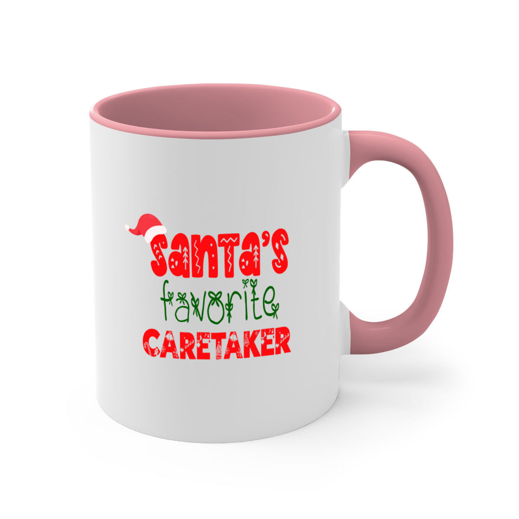 santas favorite caretaker style 699#- christmas-Mug / Coffee Cup