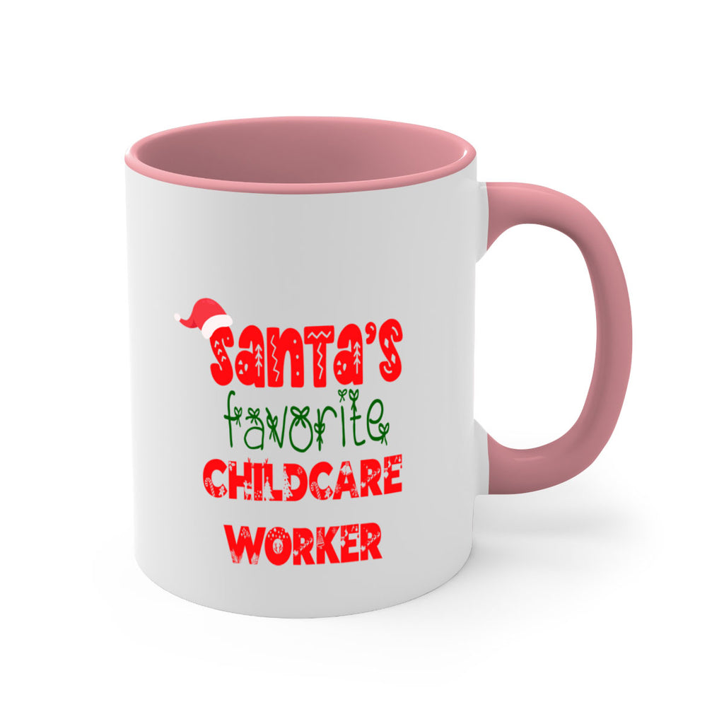 santas favorite childcare worker style 714#- christmas-Mug / Coffee Cup