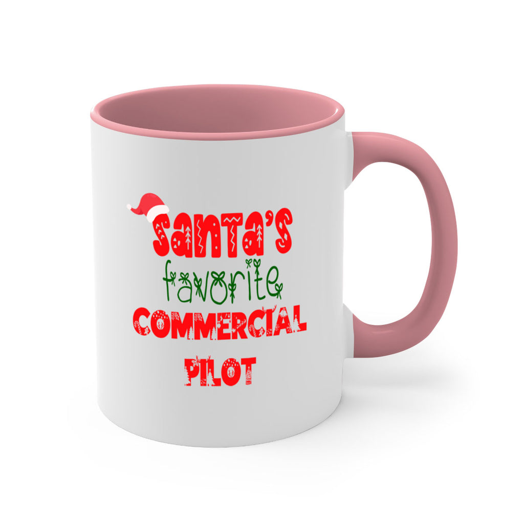 santas favorite commercial pilot style 729#- christmas-Mug / Coffee Cup