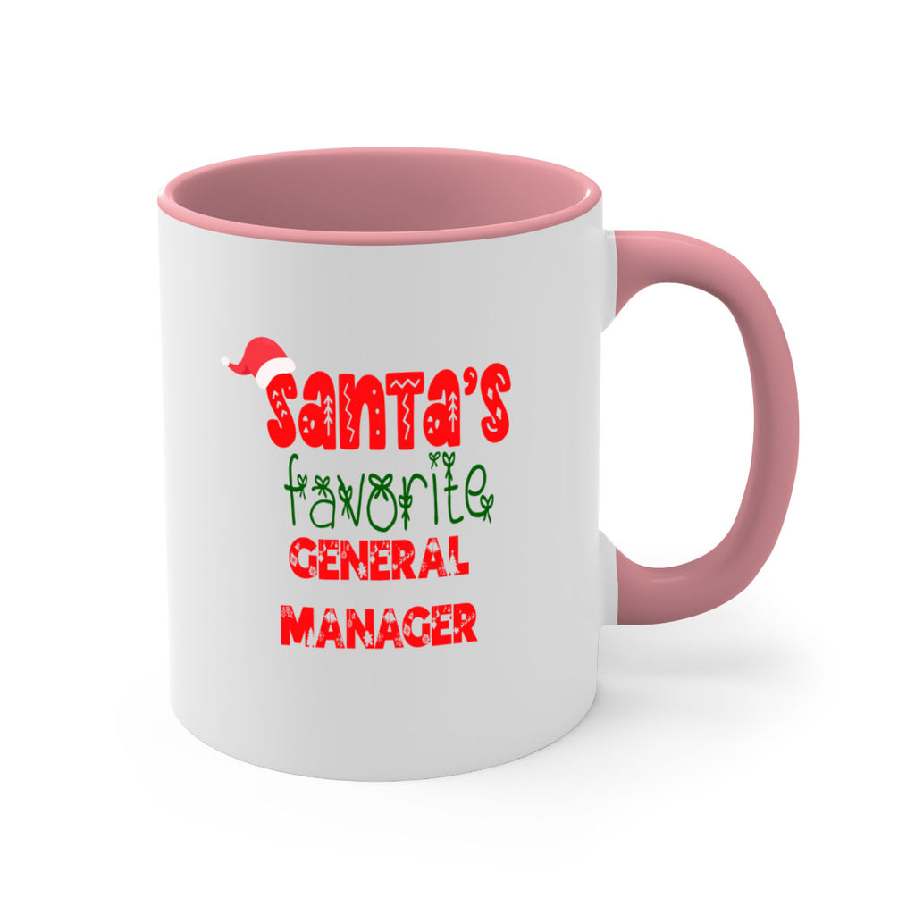 santas favorite general manager style 837#- christmas-Mug / Coffee Cup