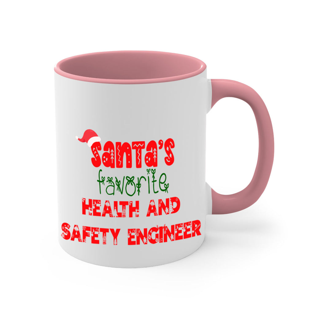 santas favorite health and safety engineer style 865#- christmas-Mug / Coffee Cup