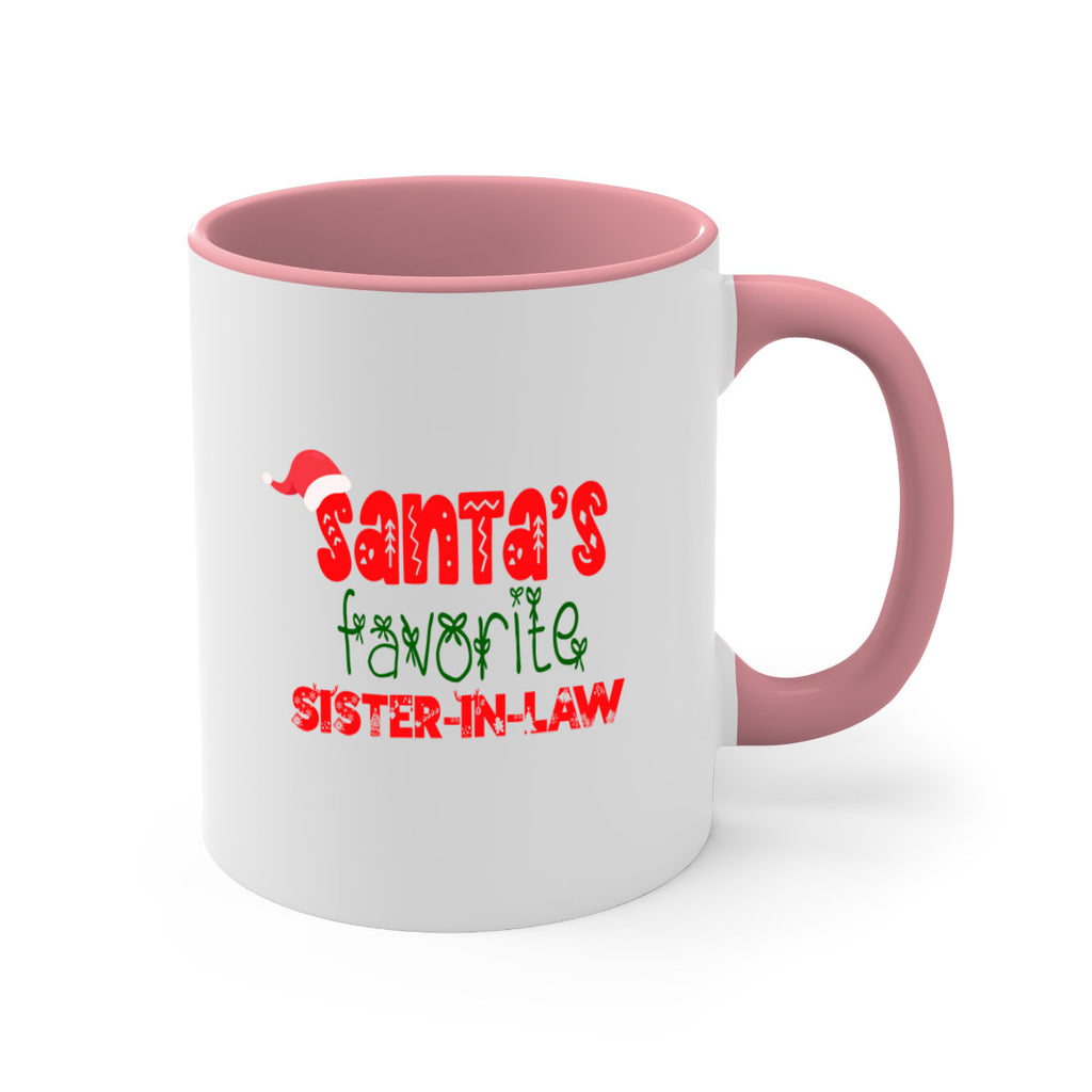 santas favorite sister-in-law style 1082#- christmas-Mug / Coffee Cup