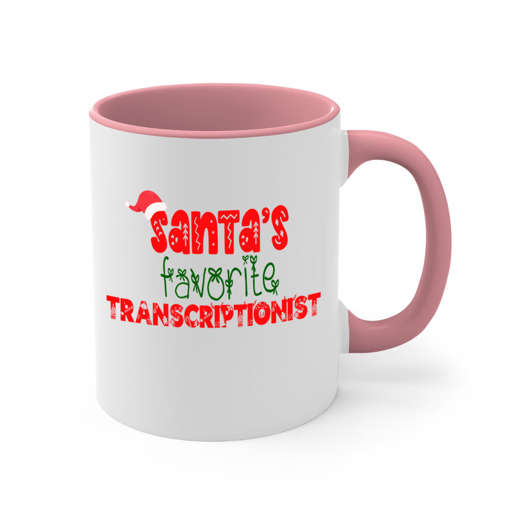 santas favorite transcriptionist style 1127#- christmas-Mug / Coffee Cup