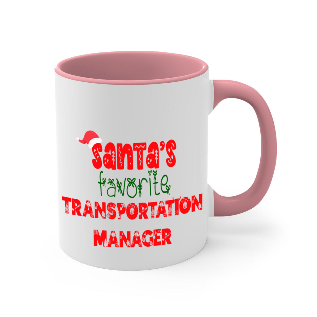 santas favorite transportation manager style 1129#- christmas-Mug / Coffee Cup