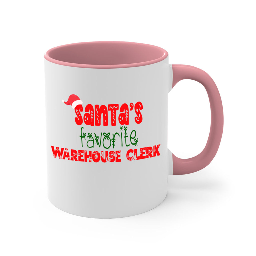 santas favorite warehouse clerk style 1152#- christmas-Mug / Coffee Cup