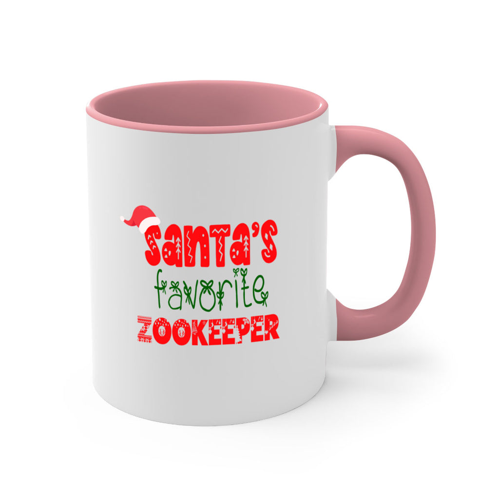 santas favorite zookeeper style 1163#- christmas-Mug / Coffee Cup