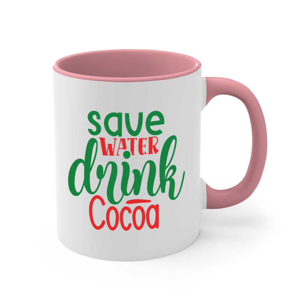 save water drink cocoa style 1167#- christmas-Mug / Coffee Cup