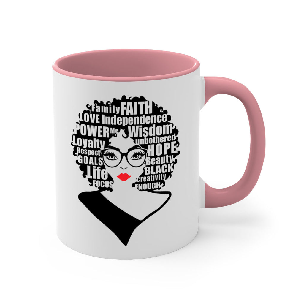 she is unique 16#- Black women - Girls-Mug / Coffee Cup