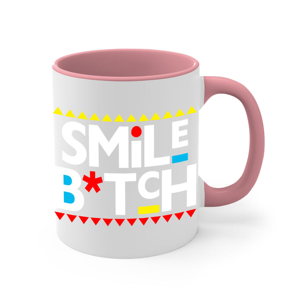smile bitch 30#- black words - phrases-Mug / Coffee Cup