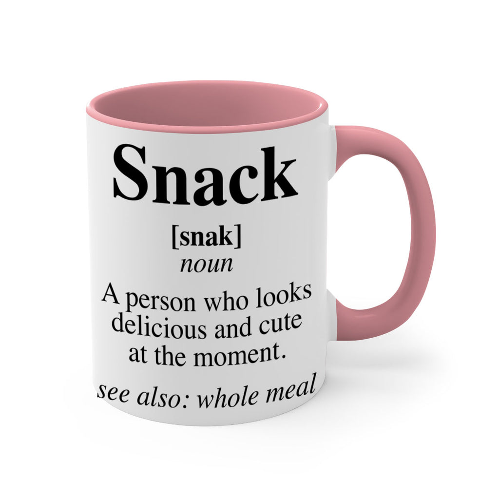 snack definition 29#- black words - phrases-Mug / Coffee Cup
