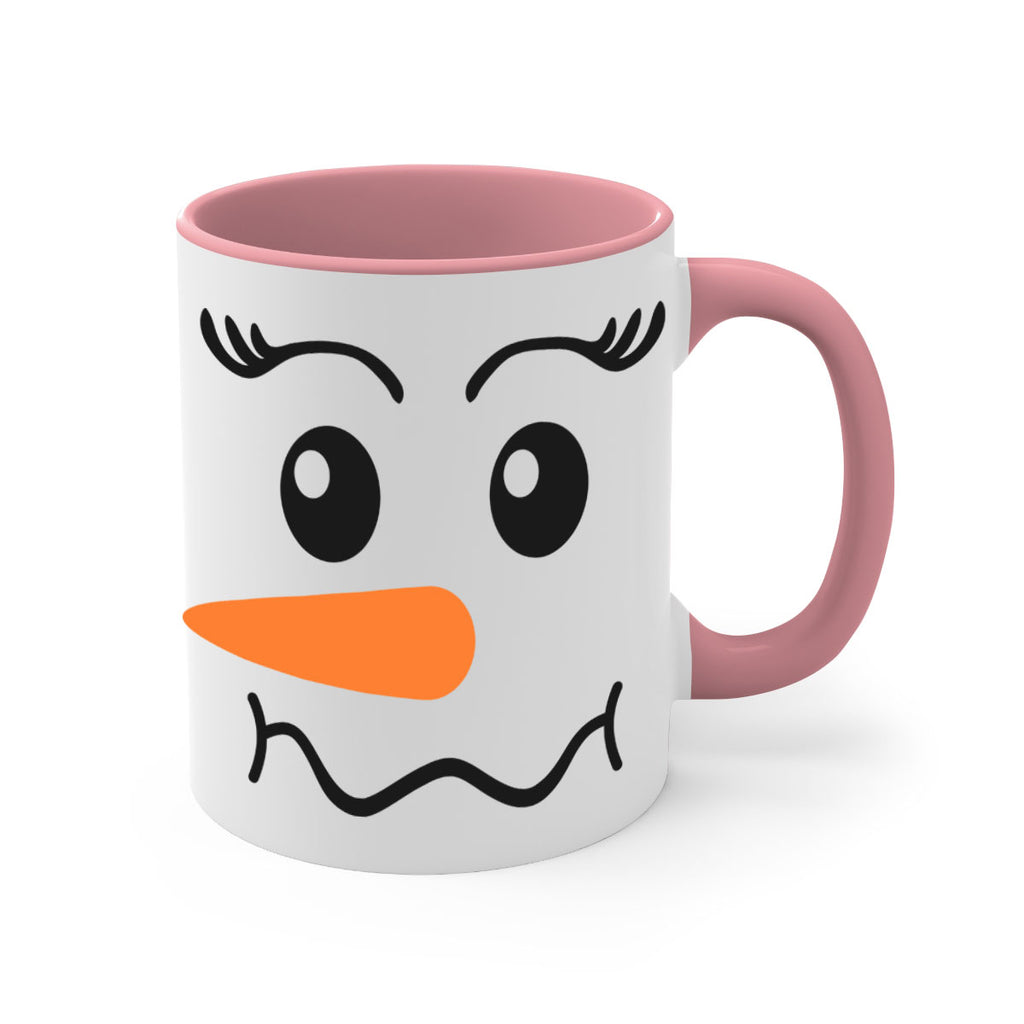snowman face 4#- christmas-Mug / Coffee Cup