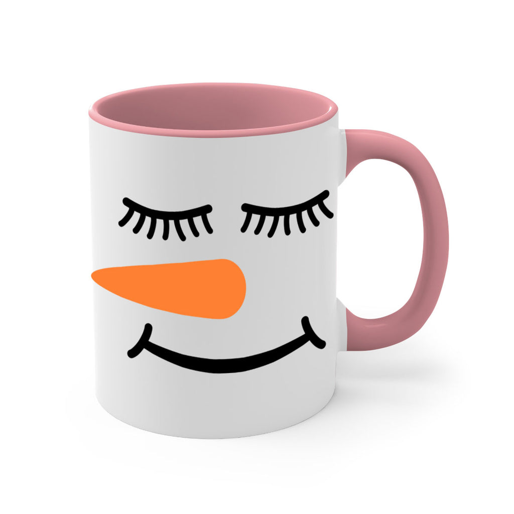 snowman face #- christmas-Mug / Coffee Cup