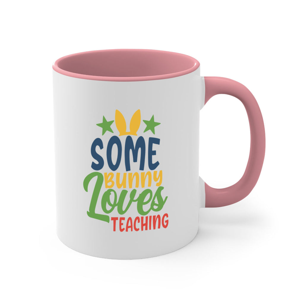 some bunny loves teaching Style 150#- teacher-Mug / Coffee Cup