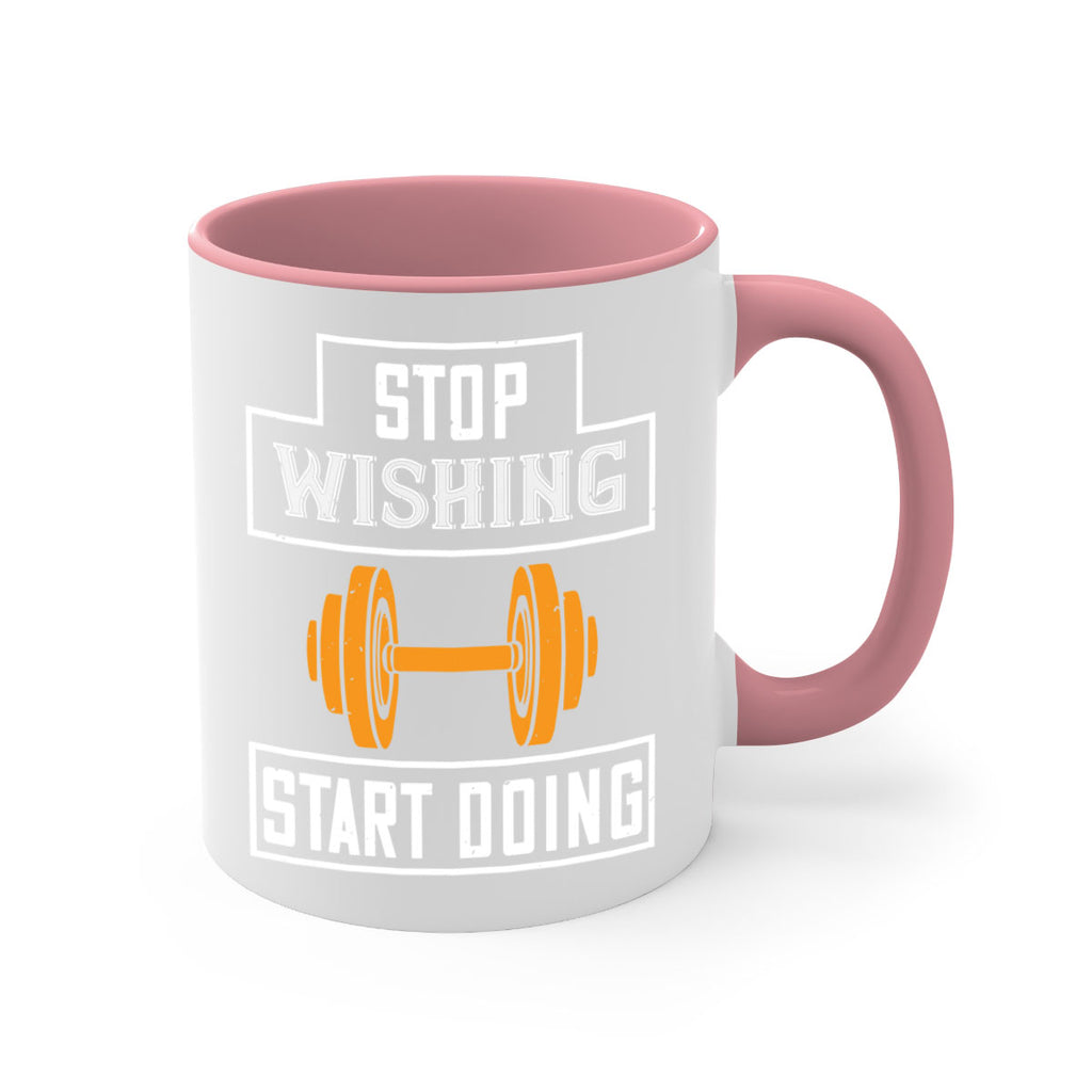stop weshing start doing 74#- gym-Mug / Coffee Cup