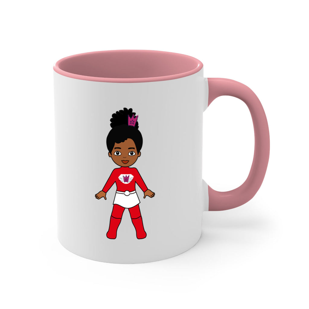 super kids girl 5#- Black women - Girls-Mug / Coffee Cup