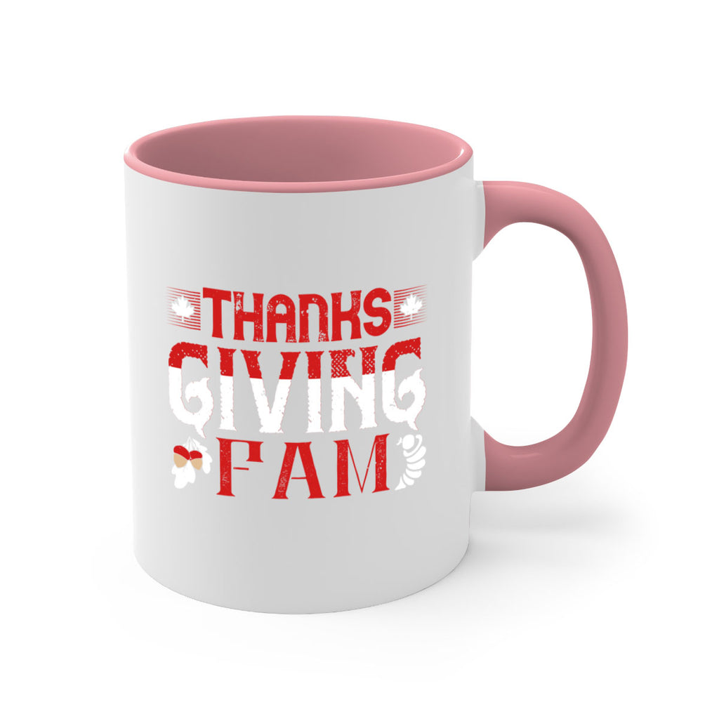 thanks giving fam 16#- thanksgiving-Mug / Coffee Cup