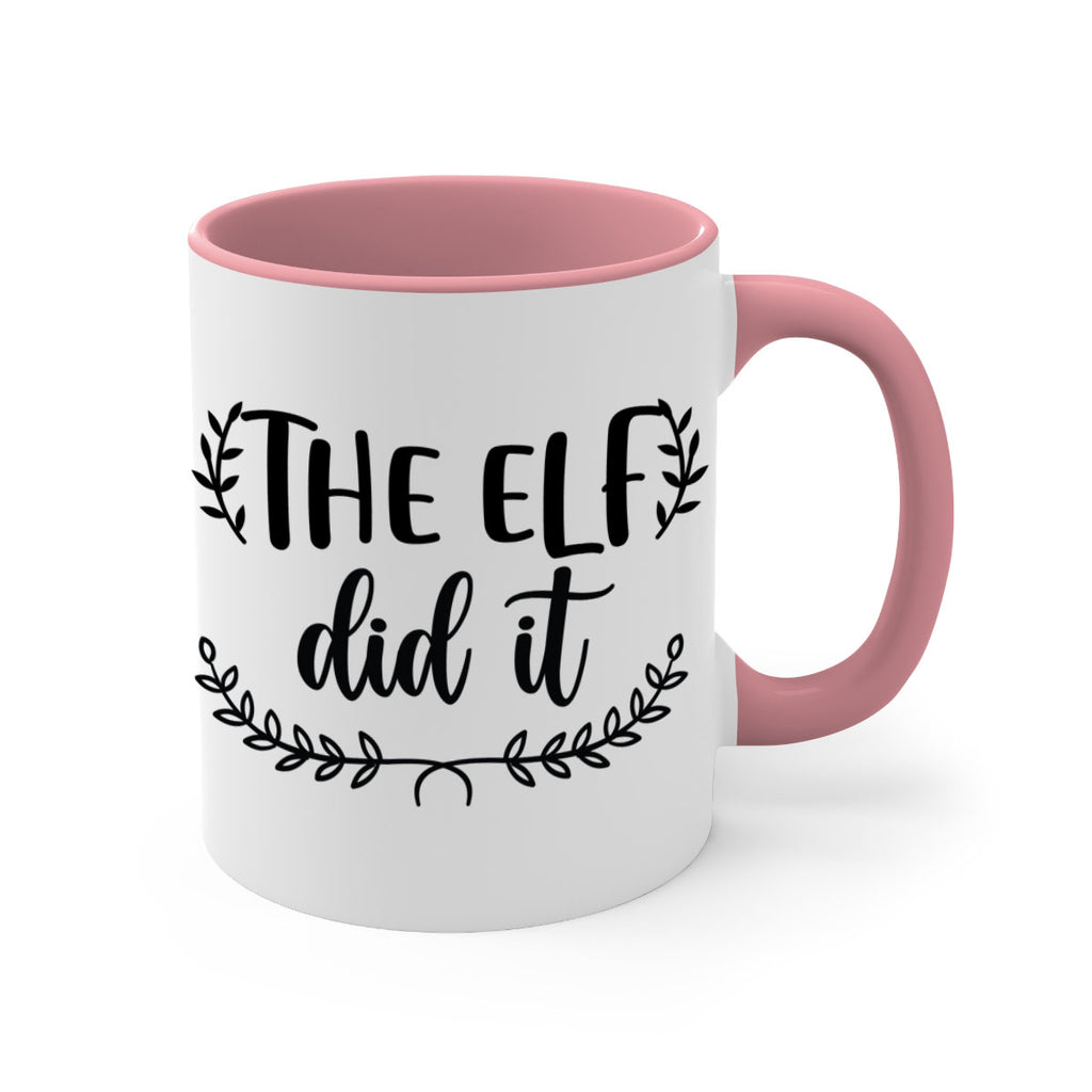 the elf did it style 1196#- christmas-Mug / Coffee Cup