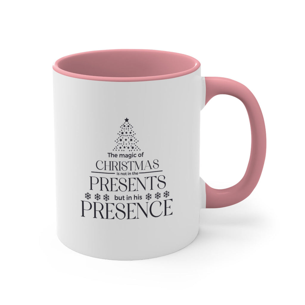 the magic of christmas is black style 1199#- christmas-Mug / Coffee Cup