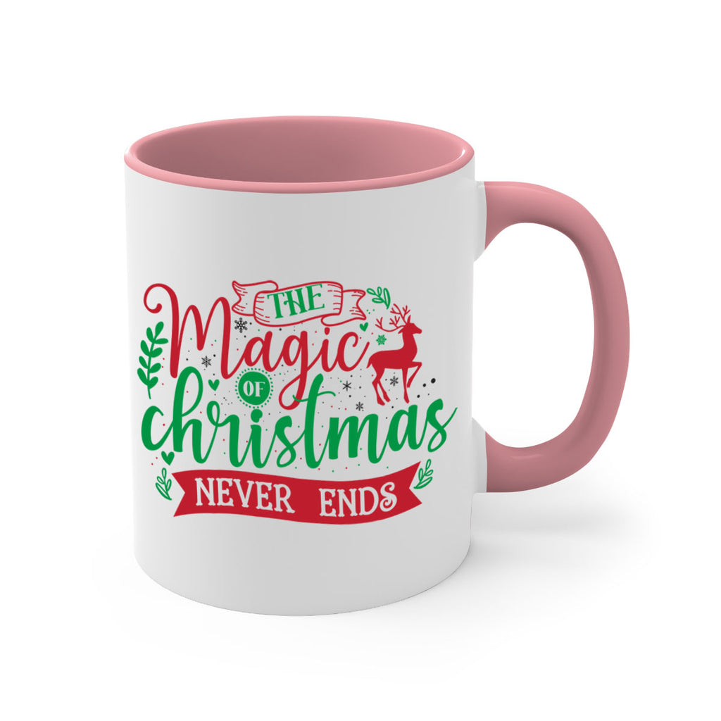 the magic of christmas never ends style 1201#- christmas-Mug / Coffee Cup