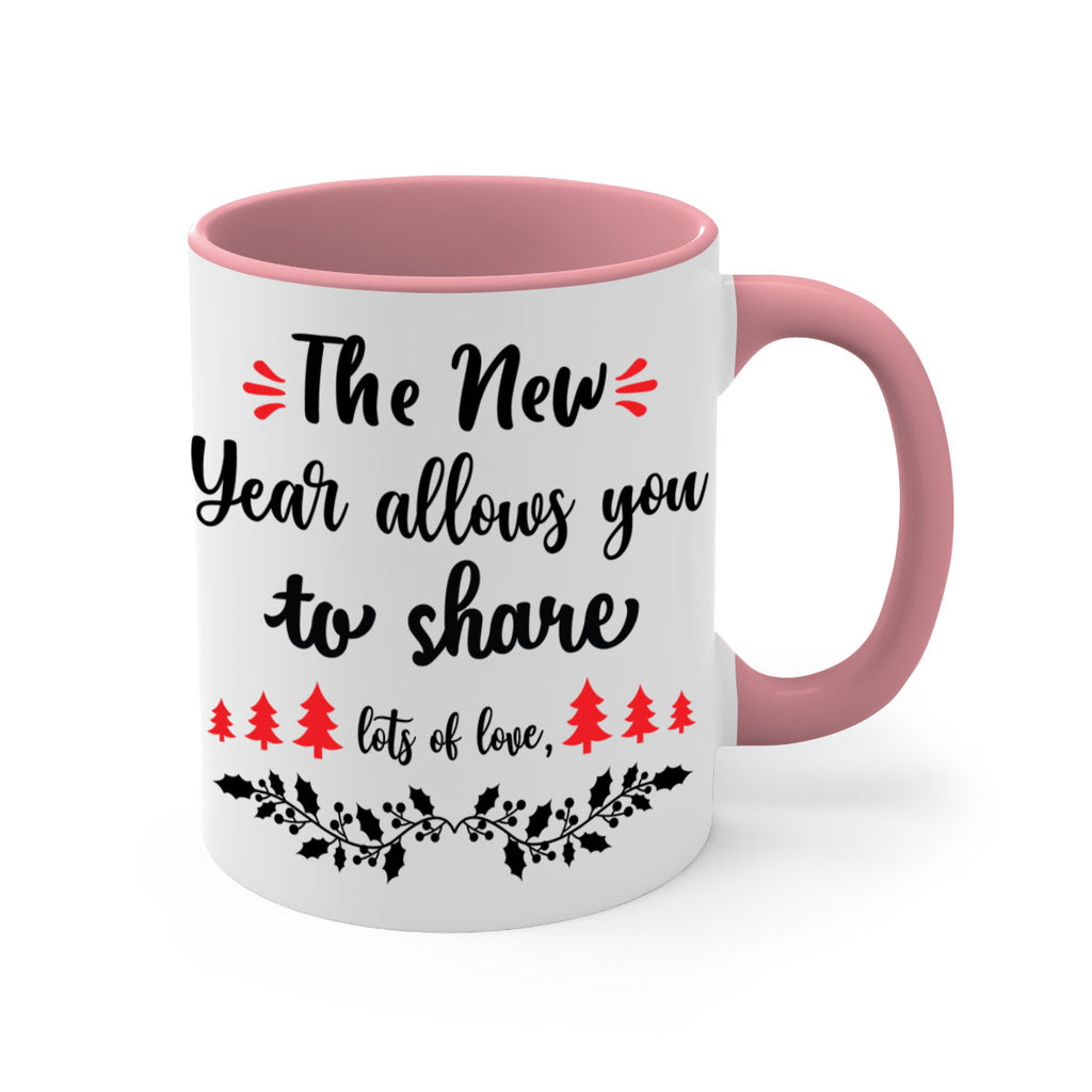 the new year allows you to share lots of love style 1205#- christmas-Mug / Coffee Cup