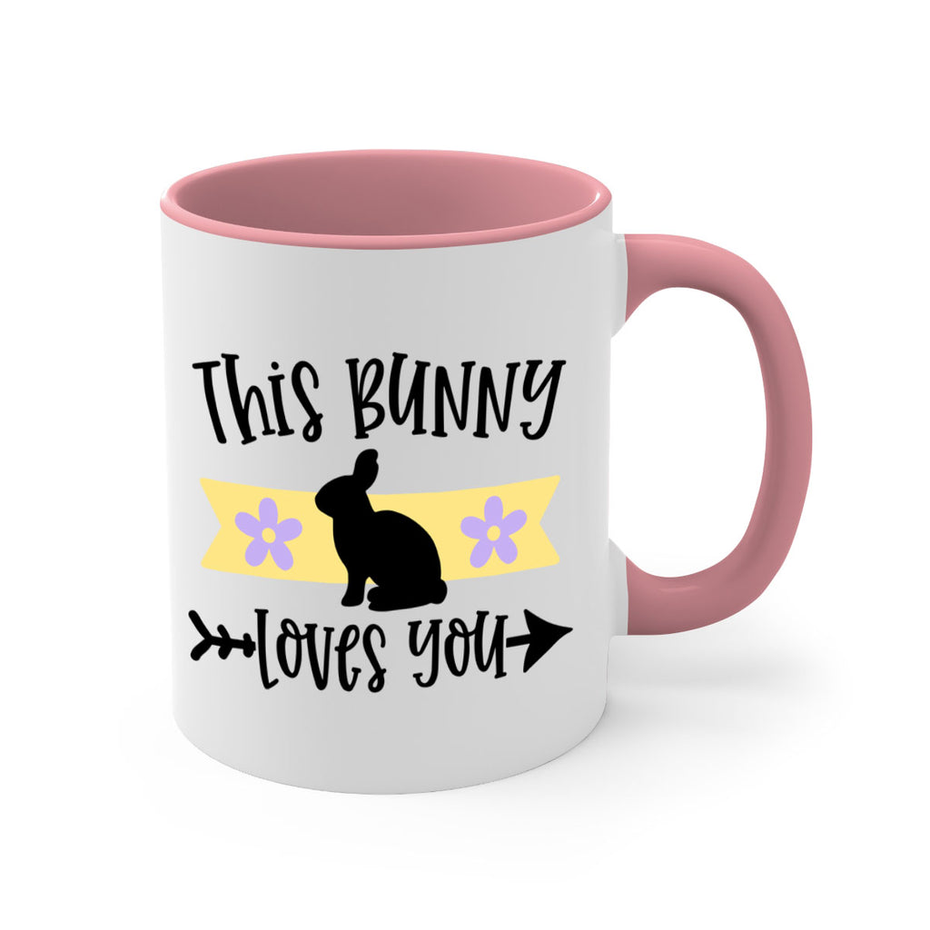 this bunny loves you 10#- easter-Mug / Coffee Cup