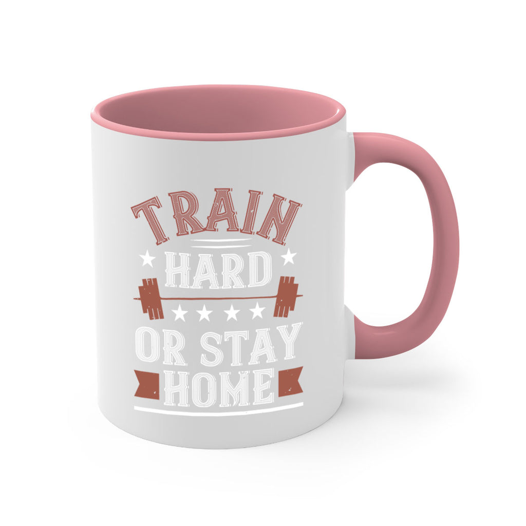 train hard or stay home 62#- gym-Mug / Coffee Cup