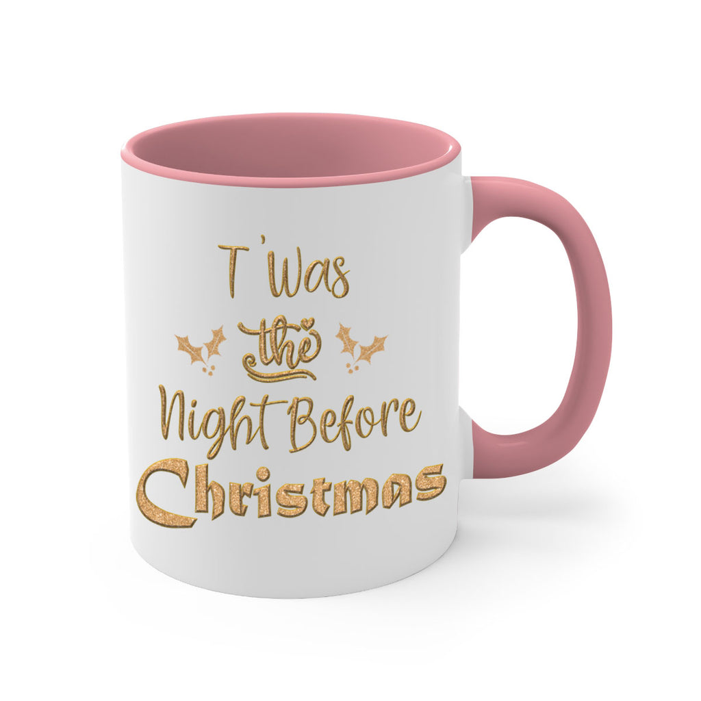 twas the night before christmas gold 439#- christmas-Mug / Coffee Cup