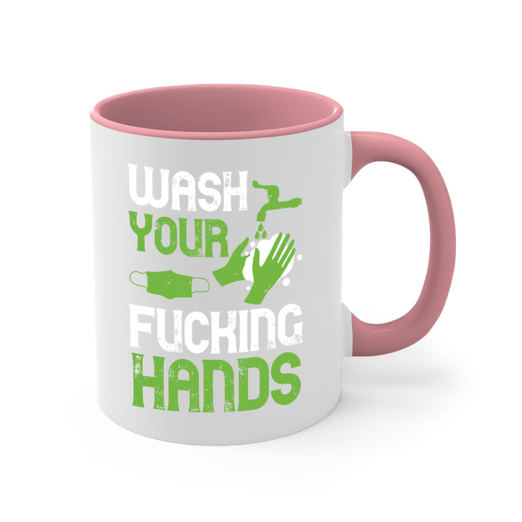 wash your fucking hands Style 14#- corona virus-Mug / Coffee Cup