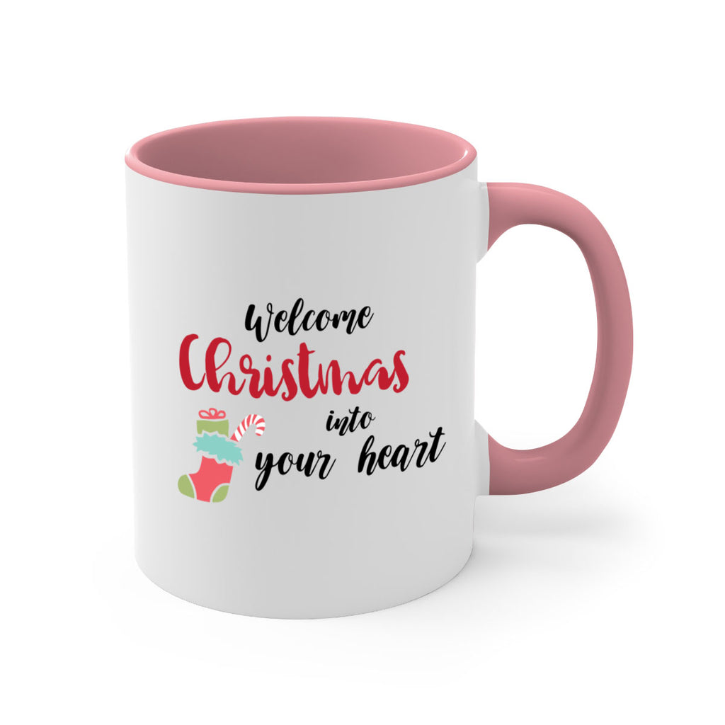 welcome christmas into your heart style 1232#- christmas-Mug / Coffee Cup