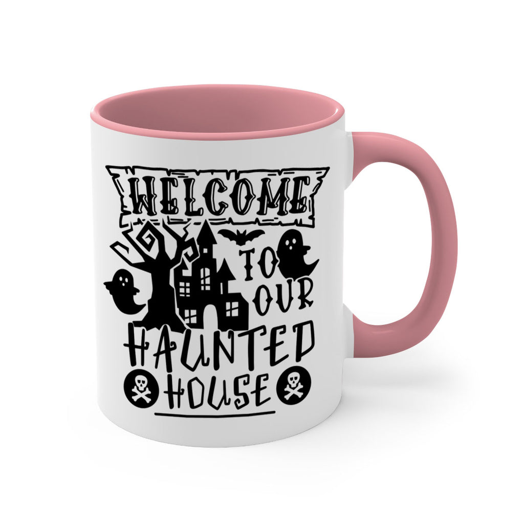 welcome to our haunted house 13#- halloween-Mug / Coffee Cup
