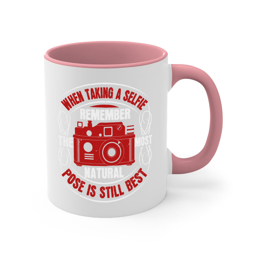 when taking a selfie remember 5#- photography-Mug / Coffee Cup