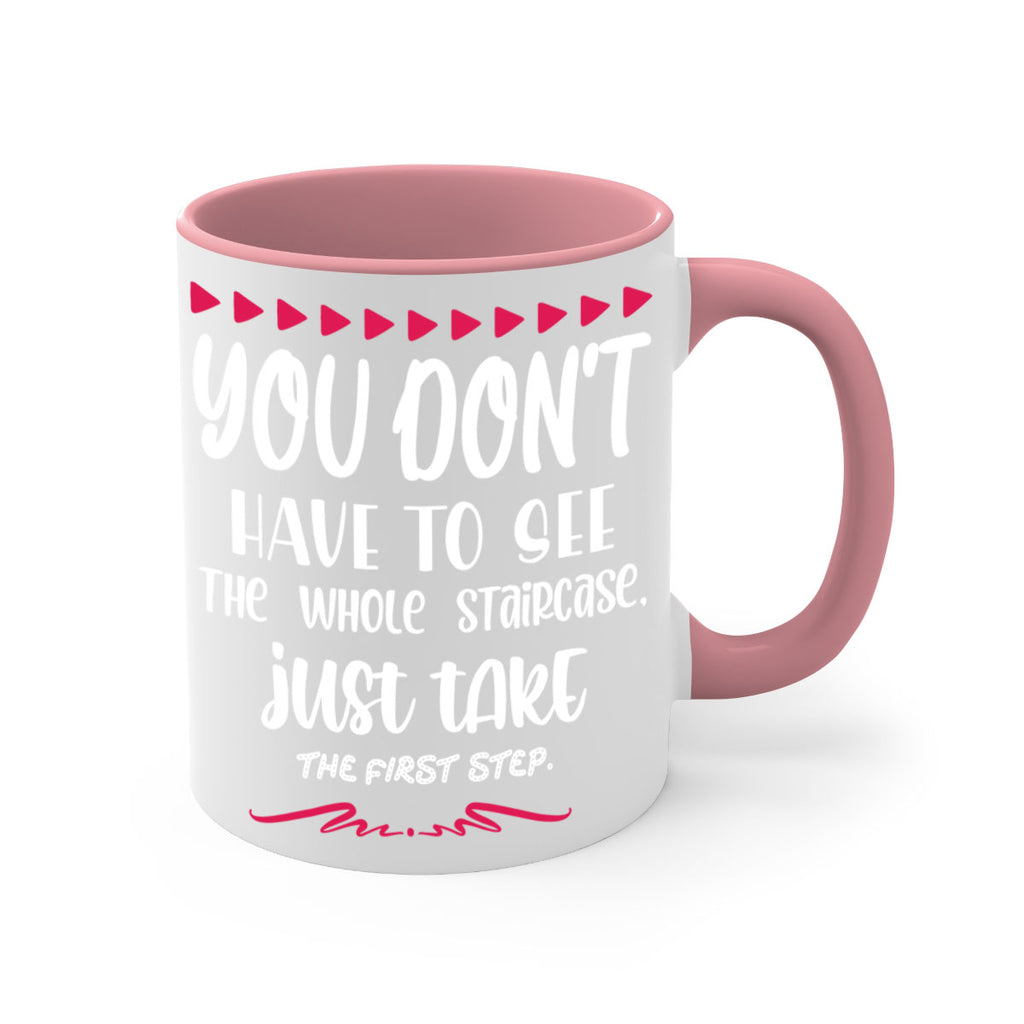 you don't have to see the whole staircase, just take the first step style 1250#- christmas-Mug / Coffee Cup