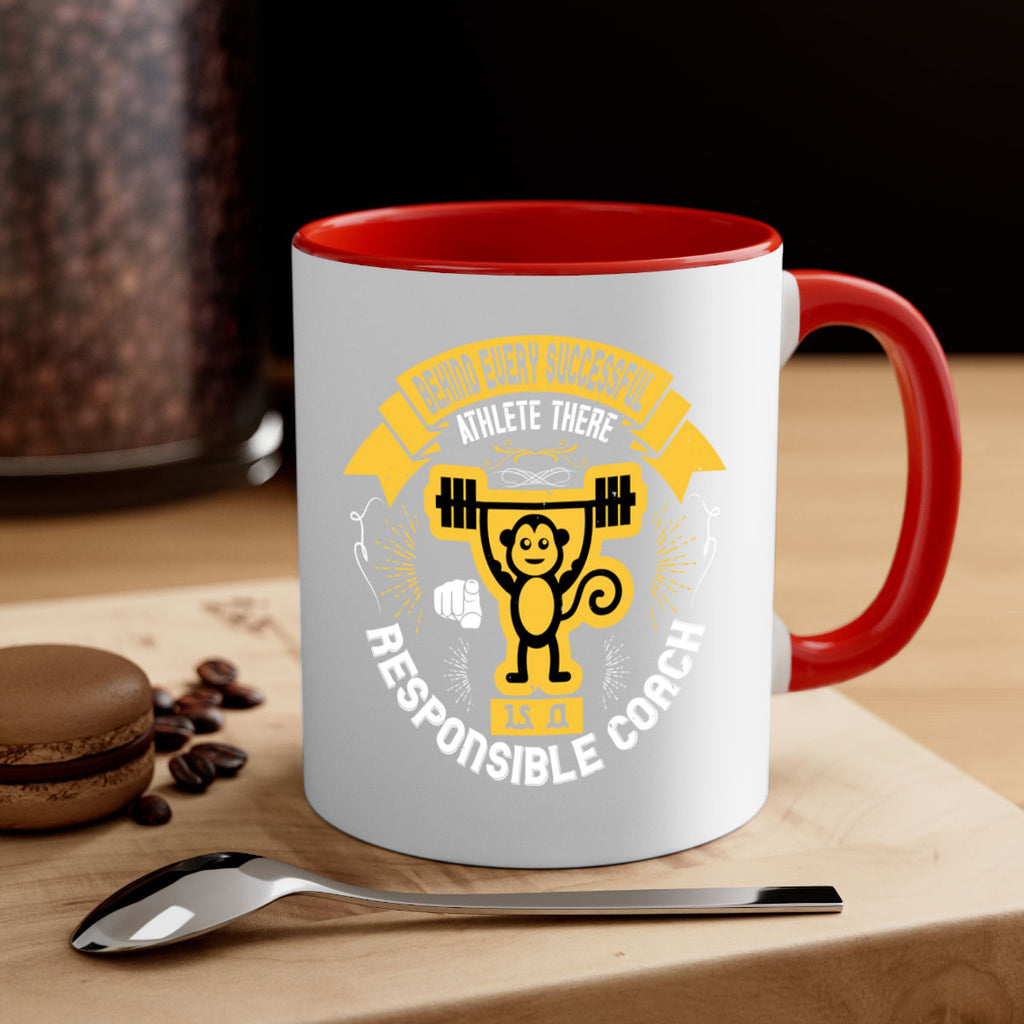 Behind every successful athlete there is a responsible coach Style 2#- dentist-Mug / Coffee Cup