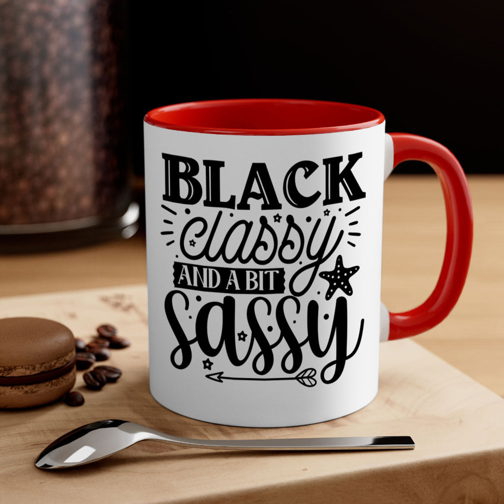 Black classy and a bit sassy Style 61#- Black women - Girls-Mug / Coffee Cup