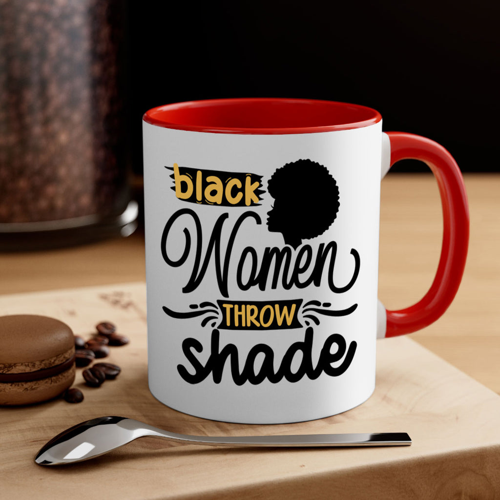 Black women throw shade Style 50#- Black women - Girls-Mug / Coffee Cup
