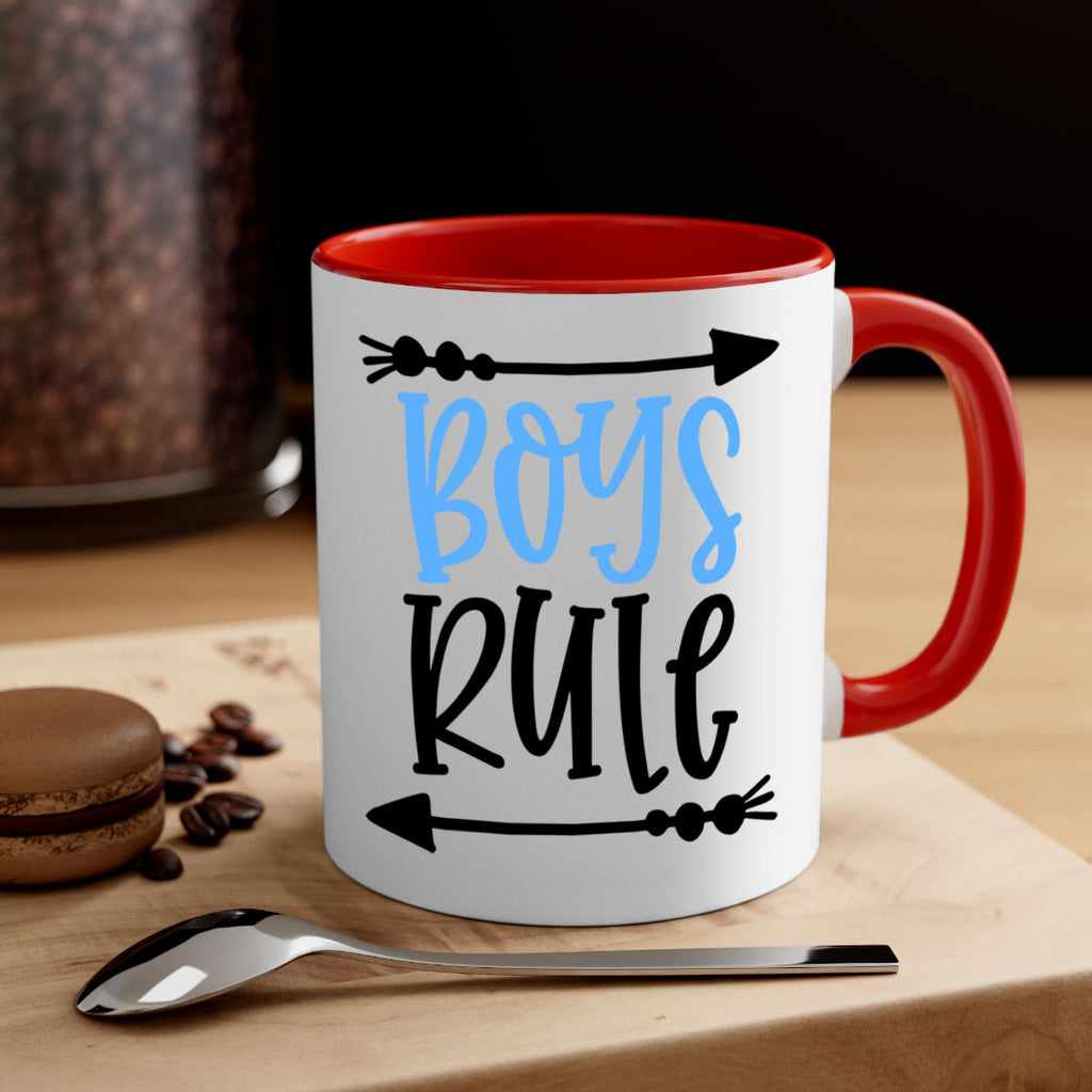 Boys Rule Style 108#- baby2-Mug / Coffee Cup