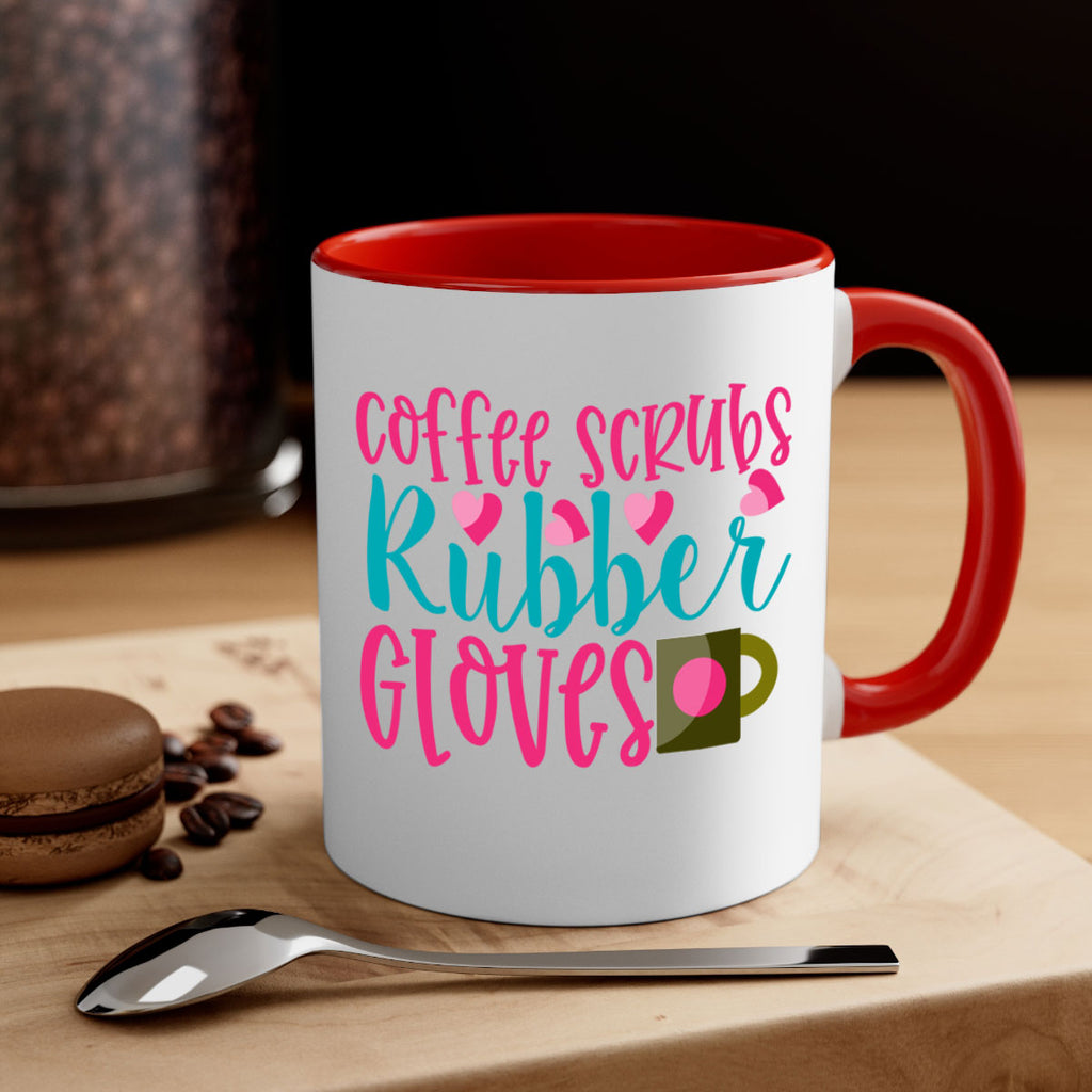 Coffee Scrubs Rubber Gloves Style 391#- nurse-Mug / Coffee Cup