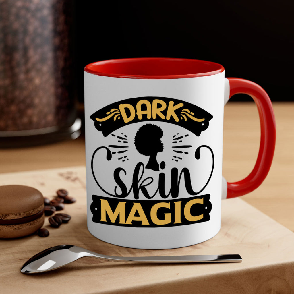Dark skin magic Style 42#- Black women - Girls-Mug / Coffee Cup